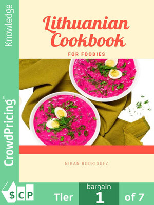 cover image of Lithuanian Cookbook for Foodies